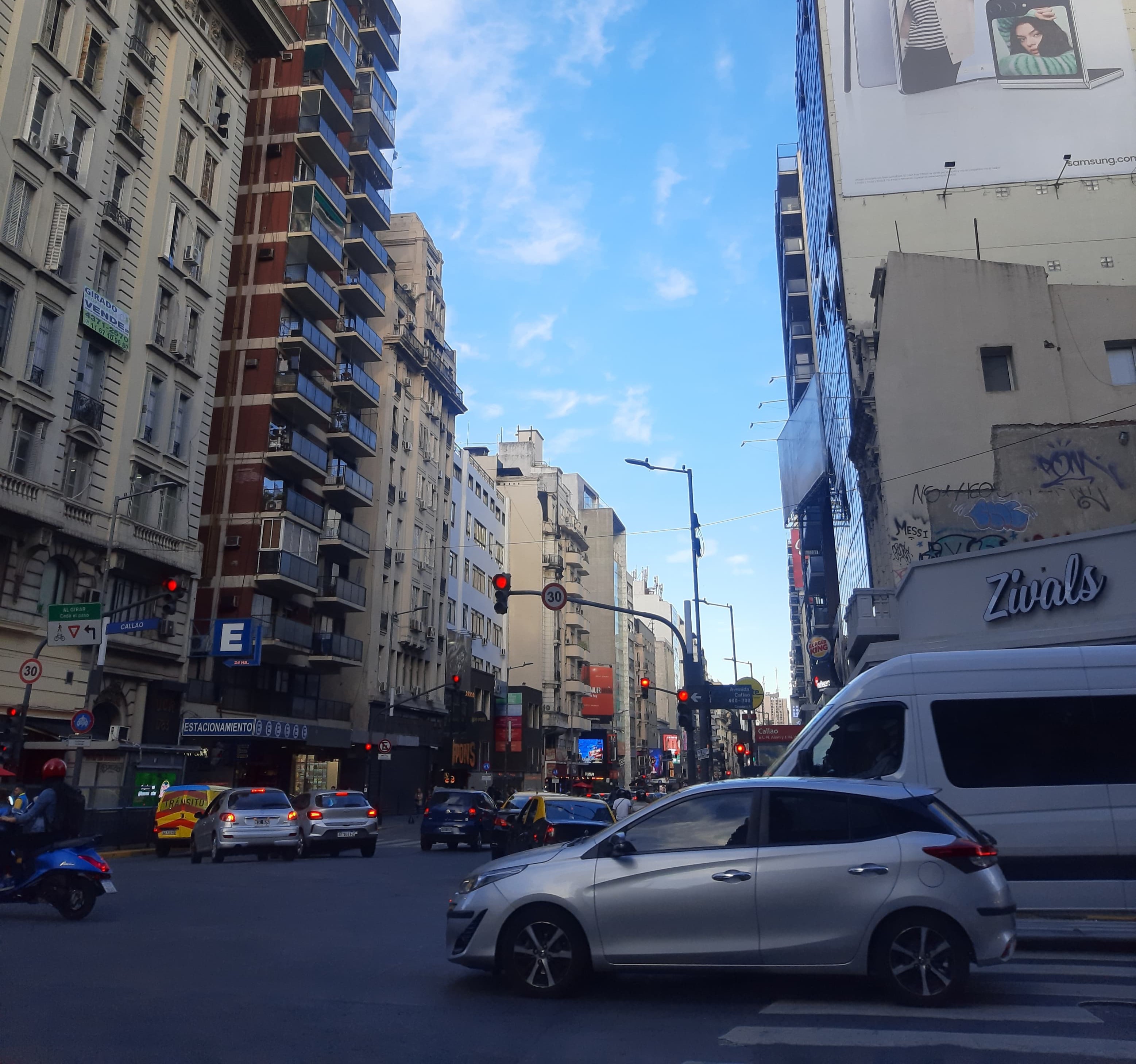 Av. Callao y Corrientes